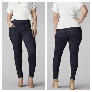 NWOT Lee Sculpting Slim Fit Skinny Pull On Jean Slumber 26WP